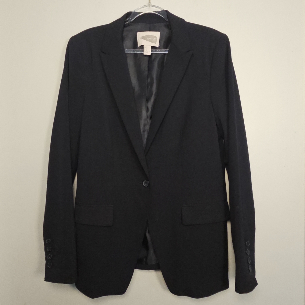 Forever 21 Classic Black Women's Blazer Size Medium